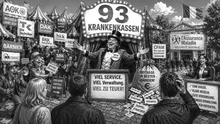 Die Krankheit der Kassen